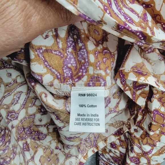 LOVE THE LABEL MABLE PUFF SLEEVED BLOUSE, SIZE M - Picture 6 of 8